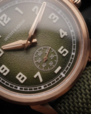 Specht & Söhne SP2647A5 Automatic Aero-Pilot Rose Gold Green Edition