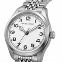 Specht & Söhne Aero-Spirit Classic SP0034-6 Quartz Stainless Steel Chain White