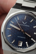 Specht & Söhne SP0023A1 Automatic VANGUARD NH35A HONEYCOMB Blue