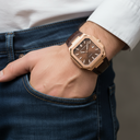 Specht & Söhne SP0028A8-L Automatic CUBIC L Rose & Brown