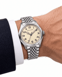 Specht & Söhne Aero-Spirit Classic SP0034-3 Quartz Stainless Steel Chain Cream