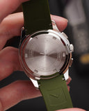 Specht & Söhne SP0006Q4 CLASSIC-AQUANAUT Quartz Olive Green