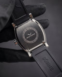 Specht & Söhne - Onyx SP002659-1 Quartz Silver Yellow Black Silicon Strap Watch