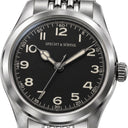 Specht & Söhne Aero-Spirit Classic SP0034-2 Quartz Stainless Steel Chain Black