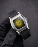Specht & Söhne - Onyx SP002659-1 Quartz Silver Yellow Black Silicon Strap Watch
