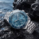 Specht & Söhne SP0007Q1 Quartz Chronograph (OCEANMASTER 007) Tiffany Blue