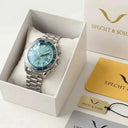 Specht & Söhne SP0007Q1 Quartz Chronograph (OCEANMASTER 007) Tiffany Blue