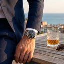 Specht & Söhne SP0007Q5 Quartz Chronograph (OCEANMASTER 007) Black Gold