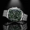 Specht & Söhne SP0007Q4 Quartz Chronograph (OCEANMASTER 007) Olive Green