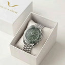 Specht & Söhne SP0007Q4 Quartz Chronograph (OCEANMASTER 007) Olive Green