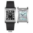 Specht & Söhne SP0042Q2 Quartz DUOVISTA Black Double Face -2