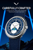 Specht & Söhne SPUFO4 Quartz MOONPHASE Blue Edition