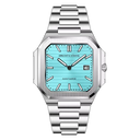 Specht & Söhne SP0031Q3 Quartz CUBIC Tiffany Blue