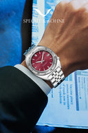 Specht & Sohne SP0020A1 Egg Form Automatic 38.5mm NH35A RED WINE
