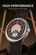 Specht & Söhne SPUFO3 Quartz MOONPHASE Brown Edition