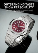 Specht & Söhne SP0022A6 Automatic RETRO SPORTS NH35A Red Wine