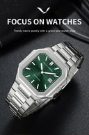 Specht & Söhne SP0031Q5 Quartz CUBIC Olive Green