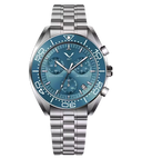 Specht & Söhne SP0007Q1 Quartz Chronograph (OCEANMASTER 007) Tiffany Blue