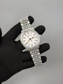 Specht & Söhne Aero-Spirit Classic SP0034-6 Quartz Stainless Steel Chain White