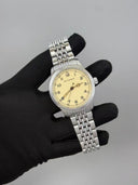 Specht & Söhne Aero-Spirit Classic SP0034-3 Quartz Stainless Steel Chain Cream