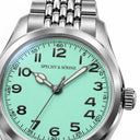 Specht & Söhne Aero-Spirit Classic SP0034-4 Quartz Stainless Steel Chain Tiffany Blue