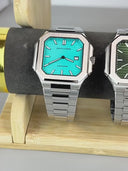 Specht & Söhne SP0031Q3 Quartz CUBIC Tiffany Blue