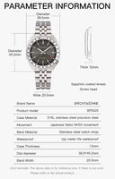 Specht & Sohne SP0020A9 Egg Form Automatic 38mm NH34-GMT Olive Green