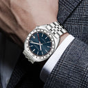 Specht & Sohne SP0020 Egg Form Automatic 38mm NH34 GMT - Blue Color