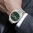Specht & Sohne SP0020A9 Egg Form Automatic 38mm NH34-GMT Olive Green